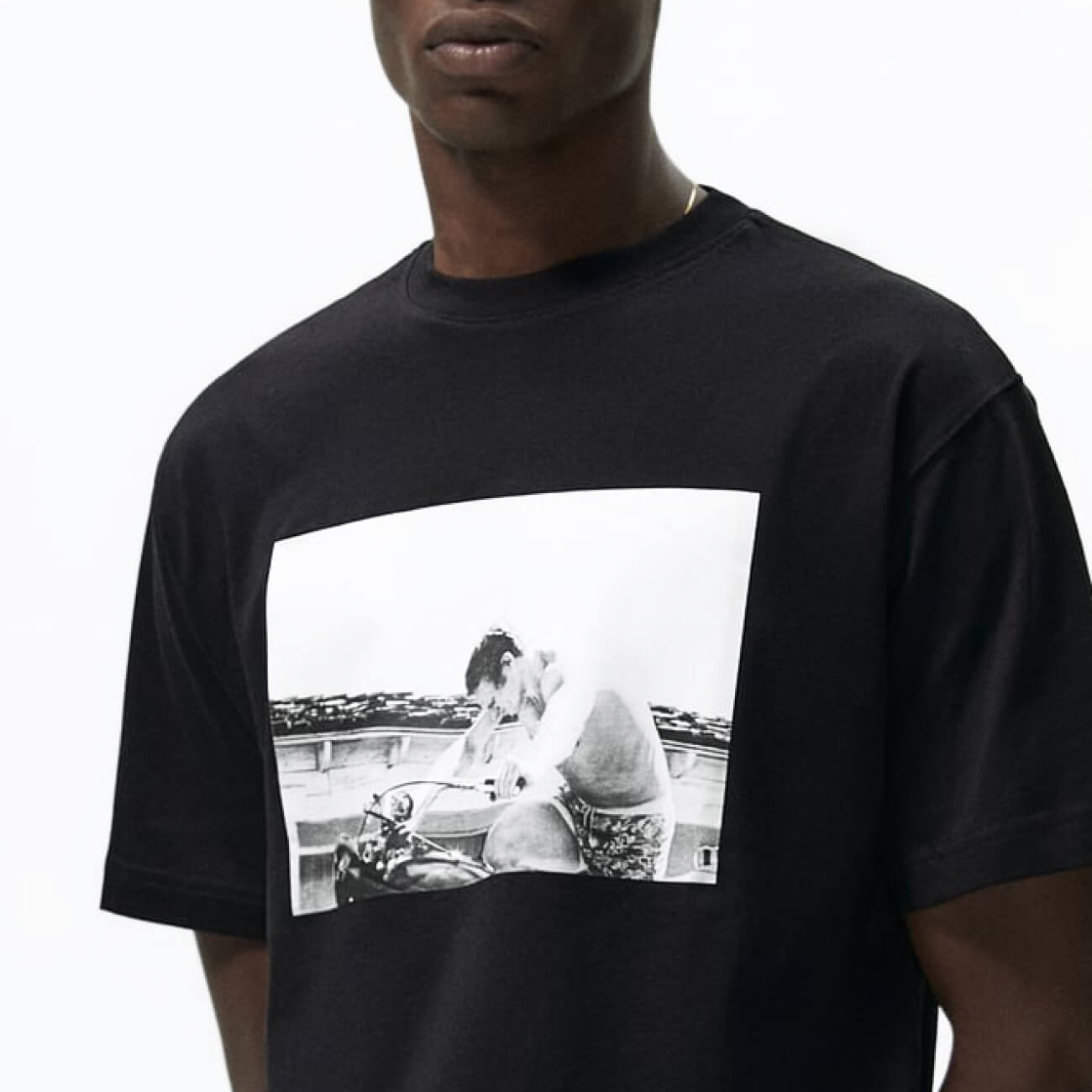 T-Shirt med Tryck