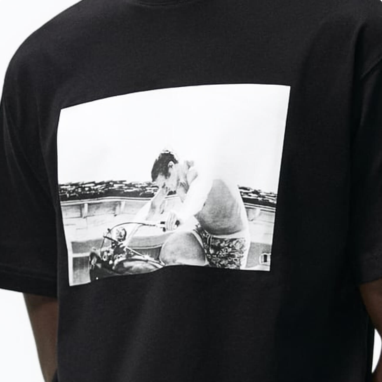 T-Shirt med Tryck - Bild 2